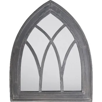 Zrcadlo Zrcadlo Gotika, dřevěné, šedá, patina, 66x4,8x80 cm (DOPRODEJ)|Esschert Design