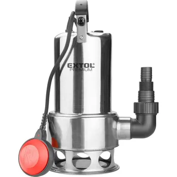 Zahradní technika čerpadlo ponorné kalové, nerezové tělo, 1100W, 1600l/h, 15m kabel