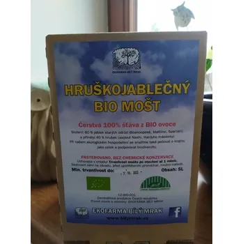 BIO mošt hruško-jablečný, 5 l