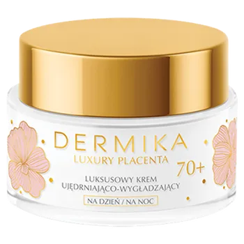 Pleťový krém Dermika Lux Placenta vyhlazující pleťový krém 70+, 50 ml