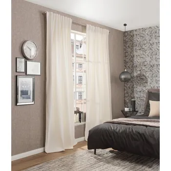 Závěs Home Wohnideen zatemňovací termo závěs 85233 TEDDY 1005 vlnena bila 245x135 cm (v x s)