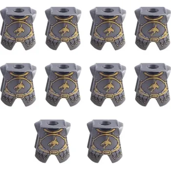 Stavebnice LEGO Stavební doplňkové kostky pro rytíře a válečníky | Styl Lego - B6-6-2-10KS