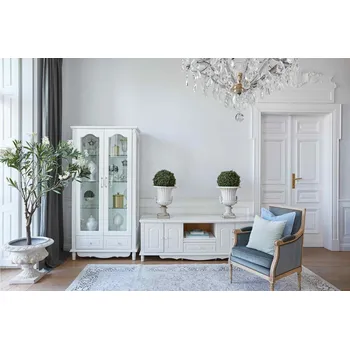 Komoda BEMONDI Elisabeth dřevo bílá