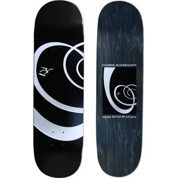 Příslušenství pro skateboard Deska CHARGE DOUBLE EXPOSURE 7.75x31.625" | 19.68x80.33cm | BLACK