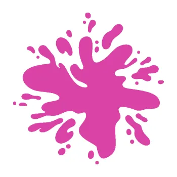 Samolepící dekorace Kaňka 005 levá hodně kapek (16 - růžová) SAMOLEPKA NA AUTO, NÁLEPKA, FÓLIE, POLEP, TUNING, VLASTNÍ TEXT, TISK, AUTOSAMOLEPKY.cz, POLEPY, OBRÁZEK, LOGO, 3D STICKERS