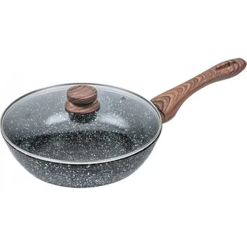 Pánev PROPER Pánev wok 24cm GRANITE s poklicí KH-1583 24 cm