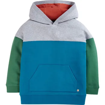 Chlapecká mikina Dětská mikina s kapucí LIVE WILDLY Frugi Velikost: 5-6r