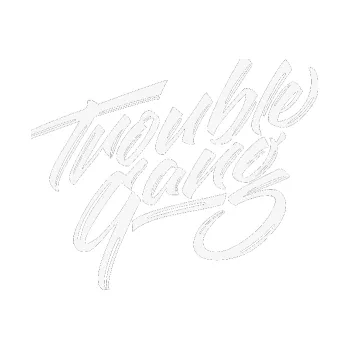 Polep vozidla SAMOLEPKA Trouble Gang - Marpo (09 - bílá) NA AUTO, NÁLEPKA, FÓLIE, POLEP, TUNING, VLASTNÍ TEXT, TISK, AUTOSAMOLEPKY.cz, POLEPY, OBRÁZEK, LOGO, SAMOLEPKY