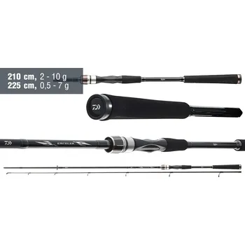 Rybářský prut Přívlačový prut Daiwa Exceler Solidtip UL Spin 2024 - 2,10 m, 2 - 10 g