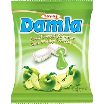 Bonbon TAYAS Bonbóny Damla jabko 90g
