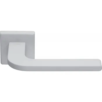 Dveřní kování Dveřní kování COBRA Libera (bílá), klika-klika, Bez spodní rozety, COBRA BÍLÁ