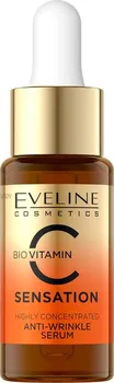 Pleťové sérum Eveline Cosmetics BIO Vitamin C Sensation Anti-Wrinkle Serum sérum proti vráskám 18 ml