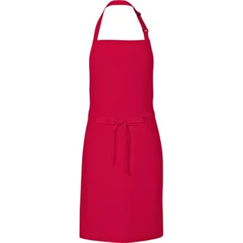 Pracovní zástěra Link Kitchen Wear Gastro zástěra X986 Red -ca. Pantone 200 72 x 85 cm