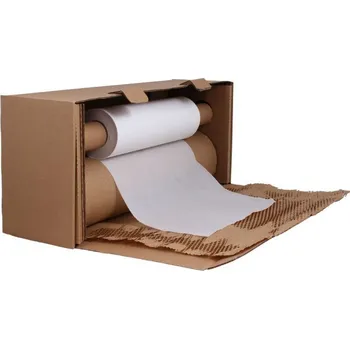 Obalový materiál Balící papír voštinový, 50 cm x 80m + papír 135m