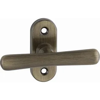 Okenní klika Okenní oliva MP - NI - ELEGANT (OGR - Bronz česaný lesklý), FO okenní oliva, MP OGR (bronz česaný)