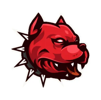 samolepka Barevný pes 004 s konturou pravá (09 - bílá) SAMOLEPKA NA AUTO, NÁLEPKA, FÓLIE, POLEP, TUNING, VLASTNÍ TEXT, TISK, AUTOSAMOLEPKY.cz, POLEPY, OBRÁZEK, LOGO, 3D STICKERS