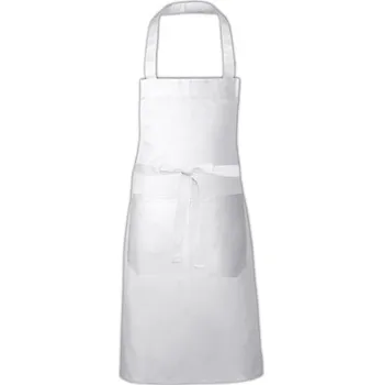 Pracovní zástěra Link Kitchen Wear Hobby zástěra X994 White 80 x 73 cm