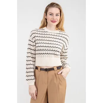 Dámský svetr Only dámský svetr Asa krémový Velikost: XL