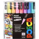 Posca 3M, sada akrylových popisovačů, pastelové barvy, 8 ks