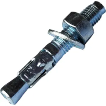 Hmoždinka Průvlaková kotva M12x125mm KPO do betonu, bílý zinek