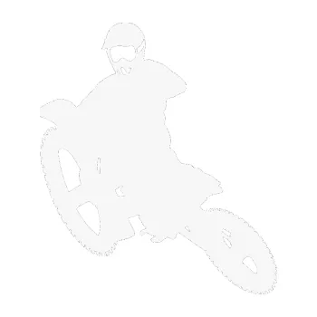 Samolepící dekorace Motorka 004 levá motokros (09 - bílá) SAMOLEPKA NA AUTO, NÁLEPKA, FÓLIE, POLEP, TUNING, VLASTNÍ TEXT, TISK, AUTOSAMOLEPKY.cz, POLEPY, OBRÁZEK, LOGO, 3D STICKERS