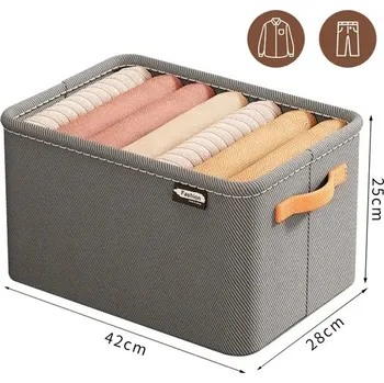 Úložný box Úložný box pro organizaci šatníku - 1 mřížka-šedá M