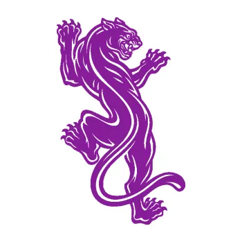 Polep vozidla SAMOLEPKA Panter 003 pravá black panther (14 - fialová) NA AUTO, NÁLEPKA, FÓLIE, POLEP, TUNING, VLASTNÍ TEXT, TISK, AUTOSAMOLEPKY.cz, POLEPY, OBRÁZEK, LOGO, SAMOLEPKY