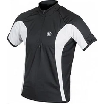 cyklistický dres Dres na kolo ETAPE Face pánský černá-bílá Velikost: S