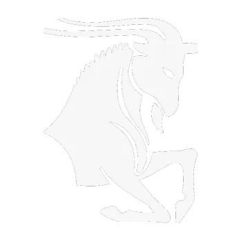 Samolepící dekorace Kozoroh 006 pravá (09 - bílá) SAMOLEPKA NA AUTO, NÁLEPKA, FÓLIE, POLEP, TUNING, VLASTNÍ TEXT, TISK, AUTOSAMOLEPKY.cz, POLEPY, OBRÁZEK, LOGO, 3D STICKERS