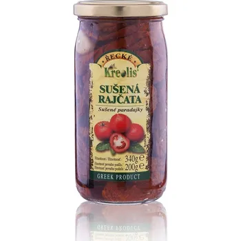 Sušená zelenina Sušená rajčata Kreolis 340g