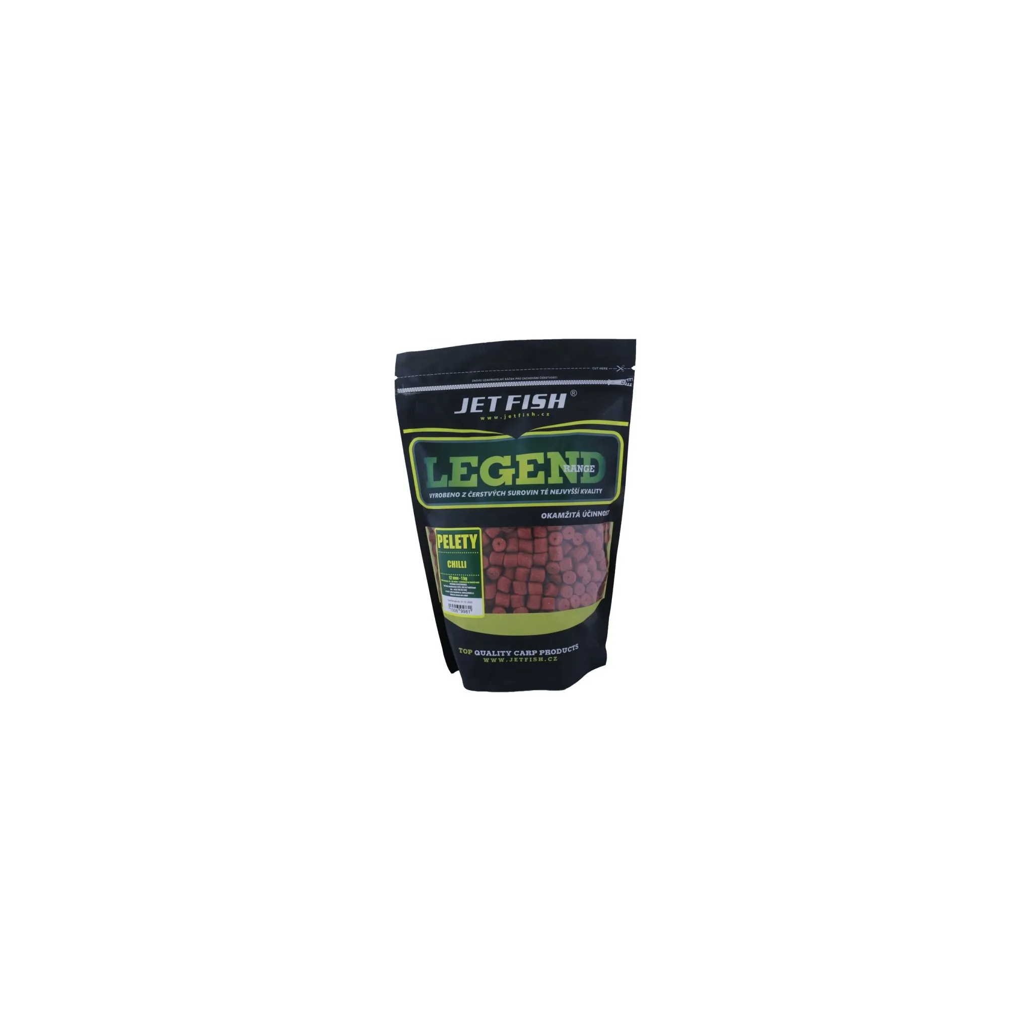 Fotografie 1 -  Jet Fish Legend Range pelety Chilli 12 mm 1 kg