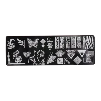 Velká razítkovací destička leopard FS-10