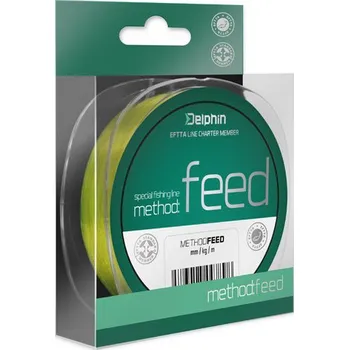 Delphin METHOD FEED žlutá 0,25mm 5,5kg 200m