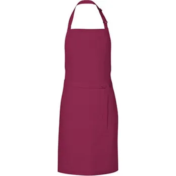 Pracovní zástěra Link Kitchen Wear Unisex grilovací zástěra X987 Burgundy -ca. Pantone 216 85 x 72 cm