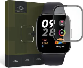 Příslušenství k chytrým hodinkám Hofi Hybrid Pro Plus ochranné sklo na Xiaomi Redmi Watch 3 černé
