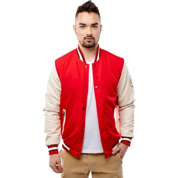 Pánská větrovka Pánská bunda Glano Glano krémová | tmavě červená | červená 2241073