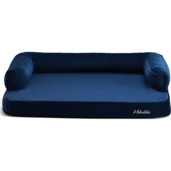 Pelíšek pro psa Lebeddie Modrá Rozhledna Velikost: S, Vyšít jméno?: Ne Ortopedický pelech pro psy