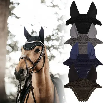 Vybavení pro koně Čabraka na uši Kentucky Wellington Stone & Pearl