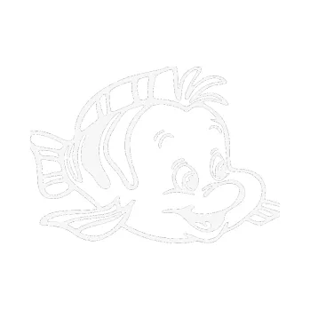 Polep vozidla SAMOLEPKA Rybička pravá (09 - bílá) NA AUTO, NÁLEPKA, FÓLIE, POLEP, TUNING, VLASTNÍ TEXT, TISK, AUTOSAMOLEPKY.cz, POLEPY, OBRÁZEK, LOGO, SAMOLEPKY