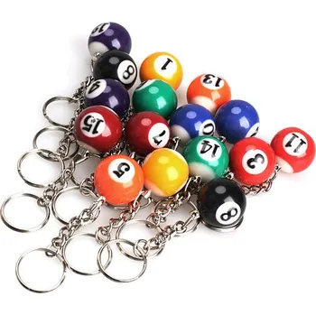 Ansett Trade Přívěšek na klíče koule: č.2, modrá, celá