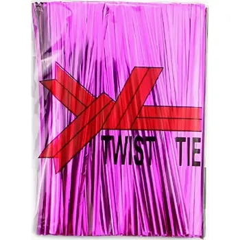 Stahovací páska Vázací pásky tmavě růžové 10cm