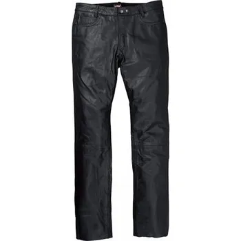 Moto kalhoty Delroy Texas kožené kalhoty rifle na motorku chopper (Kožené kalhoty na motorku)