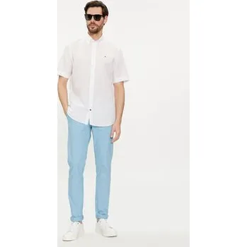 Pánská košile Tommy Hilfiger Košile MW0MW35323 Bílá Regular Fit 43