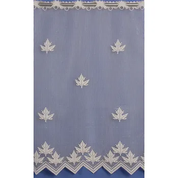 Záclona Metrážová záclona javorový list Velikost: 90cm