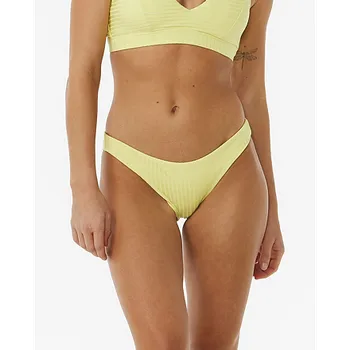 Dámské plavky Plavky Rip Curl PREMIUM SURF CHEEKY PANT Bright Yellow velikost M