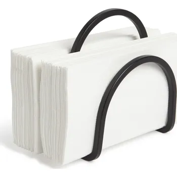 Stojánek na ubrousky Umbra SQUIRE - černý černá