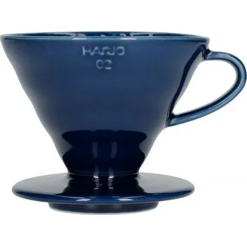 Dripper Dripper Hario V60 (VDC-02-IBU-UEX) - keramický, velikost 2, modrý (indigo)