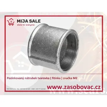 Fitinka 270 FF - 5/4" ( 1-1/4" ) - Pozinkovaný nátrubek tvarovka ( fitinka ) značka M2