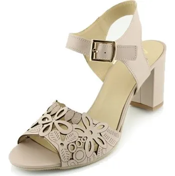 Dámské sandále Dámské nadměrné TR449 růžová (obuv nadměrná velikost)