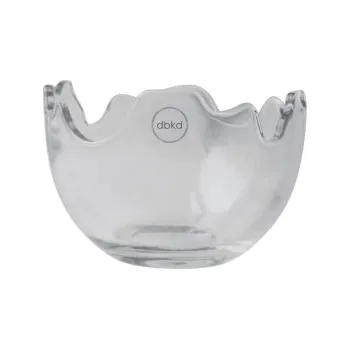 Skleněná miska Happy Easter Clear 15 cm